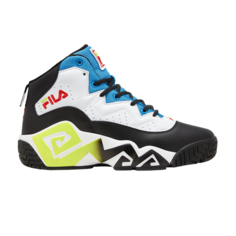 Кроссовки Fila MB White Black Electric Blue, белый