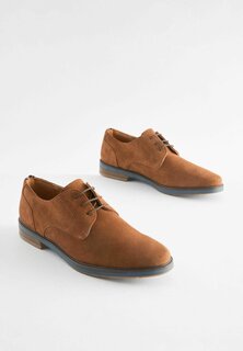 Туфли DERBY, REGULAR FIT Next, коричневый