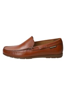 Мокасины ALGORAS Mephisto, коньяк