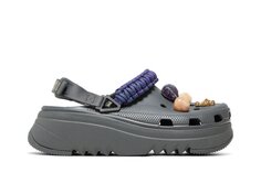 Кроссовки Crocs Aries x Classic Hiker Xscape Clog Slate Grey, серый