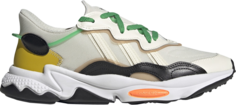 Кроссовки Adidas Ozweego Cream White Screaming Orange, кремовый