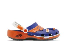Кроссовки Crocs NERF x Classic Clog Blaster Dart, серый
