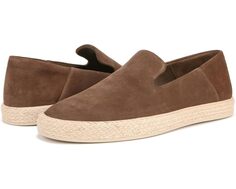 Кроссовки Vince Emmitt Slip-On Espadrille Loafers, цвет Hickory Brown Suede