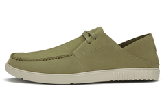 Мужские повседневные мужские низкие кроссовки оливково-зеленого цвета Clarks