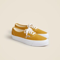 Премиальные аутентичные кроссовки из парусины Vans, золотой