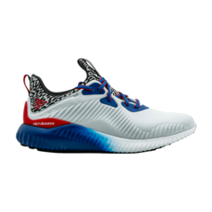 Кроссовки Adidas Alphabounce Team Bowl Series PE Kansas Jayhawks, белый