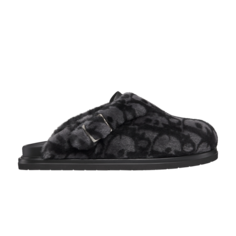Кроссовки Dior Aqua Mule Dior Oblique Shearling - Grey, серый