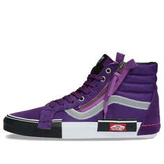 Кроссовки Vans SK8-HI Reissue CAP Violet Indigo/Black Purple/Black, черный