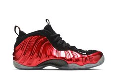 Кроссовки Nike Air Foamposite One Metallic Red 2017, красный