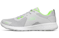 GO WALK 1 Кроссовки для мужчин с низким верхом, серые/мятно-зеленые Skechers