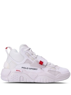 Polo Ralph Lauren высокие кроссовки, белый