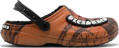 Сандалии Pleasures x Dylan Clog Orange Camo, оранжевый Crocs