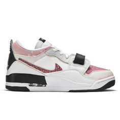 Кроссовки Jordan Legacy 312 Vintage Basketball Shoes Men Mid-top Pink/white, розовый
