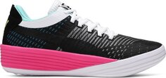 Кроссовки Puma Clyde All-Pro Black Luminous Pink, черный