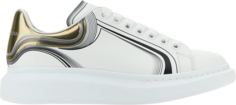 Кроссовки Alexander McQueen Oversized Sneaker Curve Tech - White Vanilla, белый