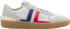 Кроссовки Lanvin Clay Low White Red Blue, белый