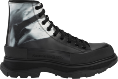 Кроссовки Alexander McQueen Tread Slick Boot Solarised Flower - Black, черный