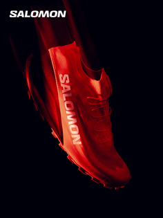 Кроссовки Salomon Pulsar 3 для бега по бездорожью, красный