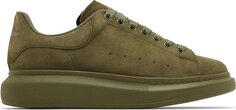 Кроссовки Alexander McQueen Oversized Sneaker Military Green, зеленый