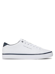 Кроссовки Th Hi Vulc Core Low Leather Tommy Hilfiger, белый