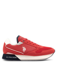 Кроссовки U.S. Polo Assn., красный