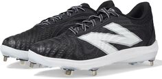 Бутсы FuelCell 4040 v7 Metal New Balance, цвет Black/Optic White