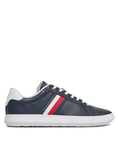 Кроссовки Essential Leather Cupsole Tommy Hilfiger, синий