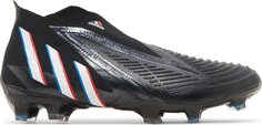 Бутсы Adidas Predator Edge+ FG Edge of Darkness, черный