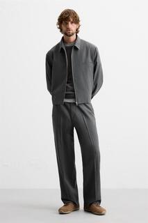 Кожаные кроссовки ZARA, песочный/коричневый