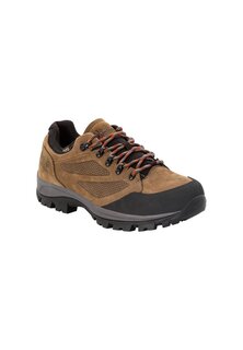 Кроссовки низкие Rebellion Texapore Jack Wolfskin, коричнево-красные