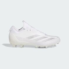 Футбольные бутсы Adizero Electric.1 Adidas, цвет Cloud White/Silver Metallic/Cloud White