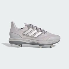 Легкие бейсбольные бутсы Ultraboost Adidas, цвет Grey Two/Silver Metallic/Grey Three