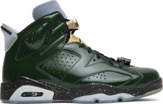 Кроссовки Air Jordan 6 Retro Champagne Bottle, зеленый