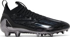 Бутсы Adidas Adizero Cleats Primeknit Black Night Metallic, черный