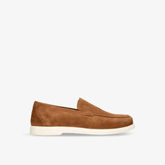 Замшевые мокасины Tuscany Loake, коричневый