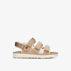 Сандалии Goldencoast из замши с несколькими ремешками Ugg, бежевый