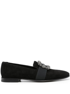 Manolo Blahnik лоферы Carlton, черный