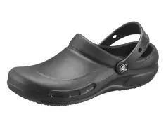 Обувь рабочая Crocs "БИСТРО", сабо для предприятий общественного питания, медсестер, больниц с закрытой зоной для ног, черный
