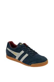 Кроссовки Harrier Suede Lace-Up Trainers Gola, темно-синий