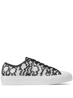 Jimmy Choo кроссовки Palma/M с жаккардовым логотипом, белый