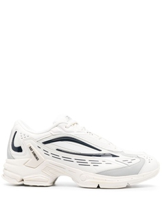 Raf Simons кроссовки со вставками, белый