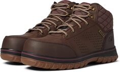 Рабочая обувь с композитным носком Mccoll Comp Toe SKECHERS Work, коричневый