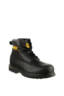 Кожаные защитные ботинки Holton S3 CAT Safety, черный