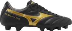 Кроссовки Morelia 2 Club Black Gold, черный Mizuno