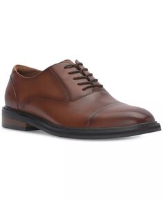 Мужские модельные туфли Izel на шнуровке Vince Camuto, коричневый