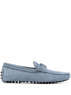Tods лоферы City Gommino, синий Tod’S