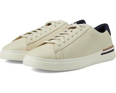Кроссовки BOSS Clint Smooth Leather Low Top Sneakers, кремовый