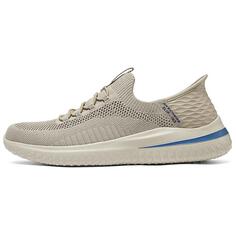 Кроссовки Skechers MENS USA Lifestyle Shoes Men Low-top Taupe, коричневый