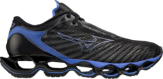 Кроссовки Wave Prophecy 12 Black Oyster Blue Ashes, черный Mizuno