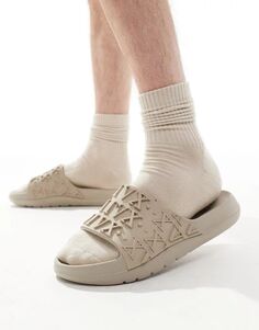 Шлепанцы ASOS с тиснением римских цифр